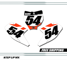 KTM 65 SX 2016-2020 quick ship number plates