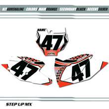 KTM Adrenaline Number Plates