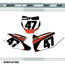 Qualifier KTM Number Plate Backgrounds