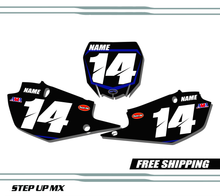  Yamaha YZ250F 2019-22 Factory21 style  quick ship number plates