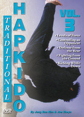 TRADITIONAL HAPKIDO  Volume 3 
By Grandmaster Jong Bae Rim & Joe Sheya
In this original series filmed and produced by “Ancient Warrior Productions”, Grandmaster Jong Bae Rim and Instructor Joe Sheya teach the intricate aspects of the traditional Hapkido system as taught by the Great Yong Shui Choi. 

Volume 3 features levels of force, administering pain to control an opponent, defense from the rear, fighting from the ground, and leg scissors and kicking while down. 