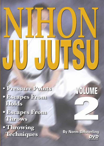 NIHON JU JUTSU Volume 2
By Norm Belsterling 
Volume 2 covers atemi-waza, defenses, pressure points, escapes from holds and throws, throwing techniques, and ground fighting. 