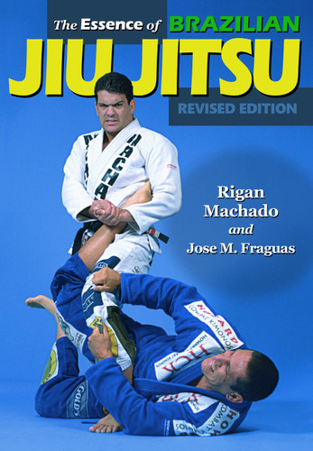 THE ESSENCE OF BRAZILIAN JIU JITSU - Revised Edition
by Rigan Machado & Jose M. Fraguas

The effectiveness of Jiu-Jitsu in real fights came into prominence in the early 90's when jiu-jitsu expert Royce Gracie won the “Ultimate Fighting Championships fighting” against much larger opponents. This book is a must for all martial artists regardless of their style. This Revised Edition of the title encompasses an enormous variety of techniques, including arm locks, chokes and leg locks. With more than 700 photos and a clear and descriptive narrative, The Essence of Brazilian Jiu-Jitsu is one of the classic books about this martial art system. 

Rigan Machado is an 8th degree black belt in Brazilian Jiu Jitsu. He is a former Jiu Jitsu world champion and a veteran of the ADCC. Professor Machado began competing at the world championship level at the age of 14, and won his first Brazilian National Championship in the yellow belt division. He amassed a record of 365 wins and no losses in Brazilian Jiu Jitsu competition. He also created a record by having 19 matches in one day and finishing all of them by submission. He also has competed and won in other styles of grappling, such as Judo and Sambo, in which he took second place in the World Championships. Rigan is considered as one of the greatest Brazilian Jiu Jitsu teachers in the world.

Jose M. Fraguas is regarded as one of the world’s top leading authorities and writers in Martial Arts. His pioneering work in the field has inspired others to follow but only a few in history, have successfully brought such a drive and scholarship to their work around the world. Fraguas has practiced, taught and written on Martial Arts for over 45 years. As former professional athlete and Strength and Conditioning training specialist, his desire is to integrate Martial Arts philosophy, training and values into everyday life. Originally from Madrid, Spain, he currently resides in Los Angeles, California.