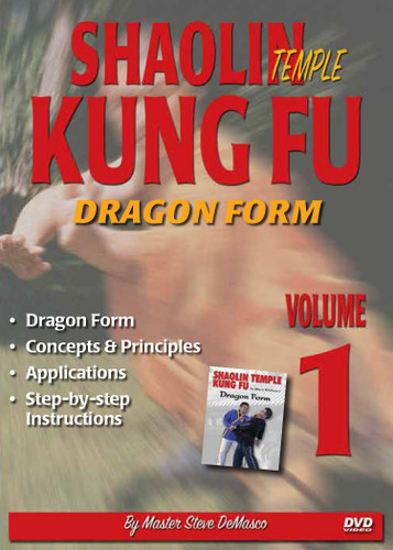 SHAOLIN KUNG FU 5 DVD SPECIAL SET
By Master Steve DeMasco
Black Belt Hall of Fame member Steve DeMasco shares his knowledge from years of training with the some of the most famous Chinese grandmasters in the world. In this Series, Steve DeMasco demonstrates these fundamental martial arts techniques from Shaolin Kung Fu. Since 1997, Steve DeMasco—a 10th-degree black belt in Shaolin Kempo— has traveled to China every year to train with the senior monks of the famous Shaolin Temple. Master Steve DeMasco's inside training with the monks at the fabled Shaolin Temple has afforded him the opportunity to share their unique curriculum with the world. "These techniques were designed 1,500 years ago and have been practiced by the Shaolin monks. The Shaolin Kung Fu system is derived from animal techniques: the tiger, the crane, the leopard, the snake and the dragon. If you watch closely, you'll see the characteristics of some of these animals — especially the snake, the crane and the tiger."
VOL. 1 - DRAGON FORM & APPLICATIONS
VOL. 2 - LEOPARD FORM & APPLICATIONS
VOL. 3 - CRANE FORM & APPLICATIONS
VOL. 4 - SNAKE FORM & APPLICATIONS
VOL. 5 - BLACK TIGER FORM & APPLICATIONS
