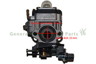 Chainsaw Bush Cutter 1E36F Motor Engine 26cc Carburetor