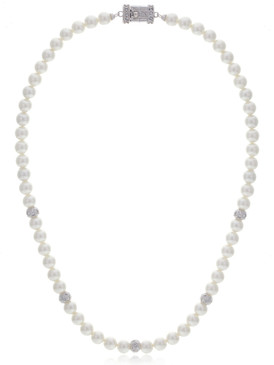 Sarah's Single-Strand Pearl Necklace  | Necklaces