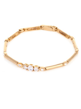 Zarah's Triple CZ Bracelet  | Bracelets