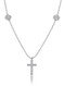 Crystal Cross Pendant Necklace  | Necklaces