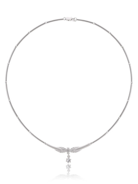 Cameron's CZ & Crystal Drop Necklace  | Necklaces