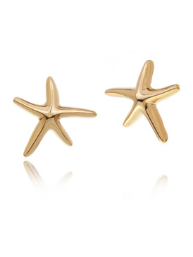 Simple Starfish Design Earrings 32403