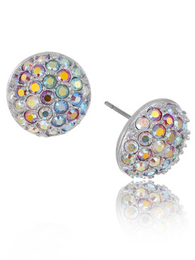 Colorful Crystal Disco Ball Stud Earring  | Earrings