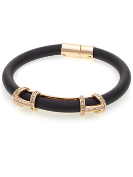Crystal Rubber Cord Bracelet 70348
