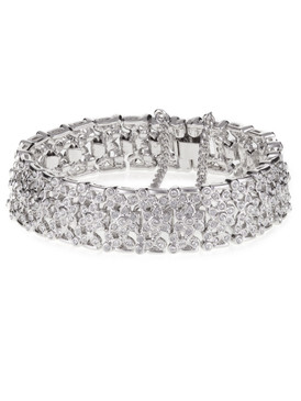 Floral Crystal Bracelet  | Bracelets
