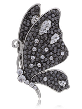 Fabiola's Crystal Butterfly Brooch 81333