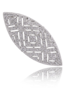 Sasha's Elegant Crystal Brooch 83403