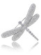 Gabriel's Crystal Dragonfly Brooch  | Brooches