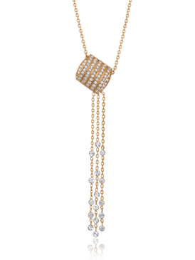 Yvonne's Crystal Lariat Pendant  | Pendants