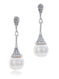Cathy's Crystal Pearl Earrings  | Earrings