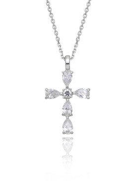 Cubic Zirconia Cross Pendant, CZ Wholesale Jewelry & Wholesale Fine Fashion Jewelry | Shop JGI Jewelry
