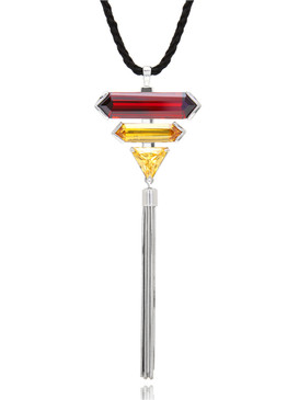 Triangle Block CZ Tassel Pendant, Cubic Zirconia Accessories & Wholesale Fashion Jewelry | Shop JGI Jewelry