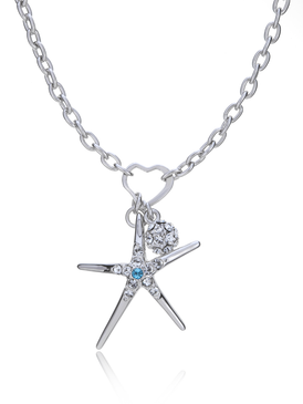 Charmed Zesty Starfish Necklace 450340
