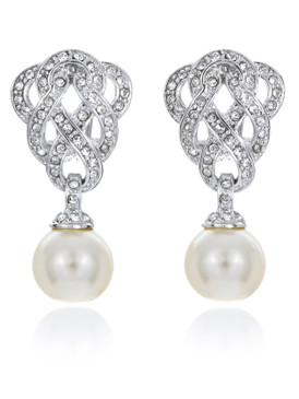 Wholesale CZ Earring, 21267 clip