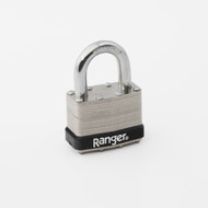 1" Laminated Steel Padlock, Keyed Different Only