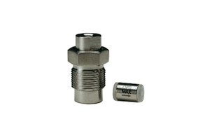 OPTI-MAX® Inlet Check Valve, 1/16" Ceramic, SS Cartridge, (Microbore) Bischoff 2200, Anspec SM909, Alcott Micromeritics 760