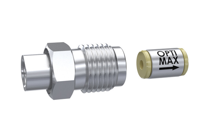 OPTI-MAX® Inlet Check Valve, 1/16" Ceramic, SS Cartridge, Shimadzu, LC-30 -  Optimize Technologies