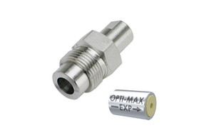 OPTI-MAX® Outlet Check Valve, 1/16" Double Ceramic, SS Cartridge for UHPLC Pressures, Agilent/HP