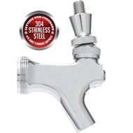 Beer Tap Faucet - 304 Stainless Steel w/ SS Lever