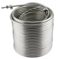 100 FT Stainless Steel Draft Beer Coil - 5/16" O.D. - JBC100