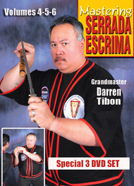 SERRADA ESCRIMA  3 DVD SET (Vol-4, 5 & 6) By GM Darren Tibon