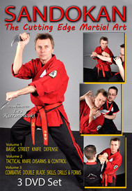 SANDOKAN (Vol-1, 2 & 3) The Cutting Edge Martial Art by Grandmaster Les Kiersnowski