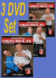 OKINAWA-TE By Ted Tabura (All 3 DVD's Vol-1,2 & 3)