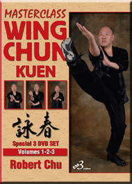 WING CHUN KUEN   VOL. 1-2-3 Set - by Robert Chu