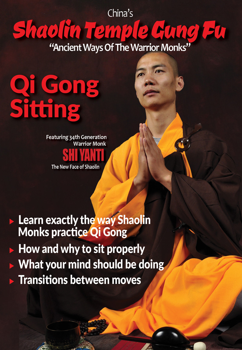 Shaolin Temple GUNG FU Series Vol-3 Qi Gong Sitting - EM3 Video - Masters  Magazine