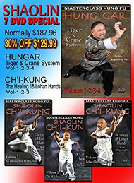 Shaolin 7 DVD Special - Hungar & Ch'i Kung by Sifu Seng Jeorng Au