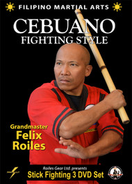 FILIPINO CEBUANO STICK FIGHTING Series (3 DVD Set) By Felix Roiles