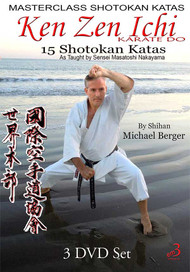 15 Shotokan Katas - Ken Zen Ichi  (Vol-1, 2 & 3)