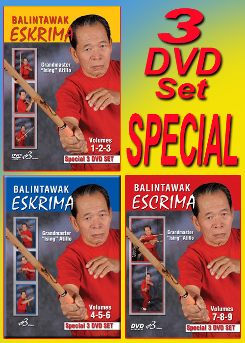 即納低価】 Eskrima Atillo Balintawak Vol- 1-9 Special：AJIMURA-SHOP