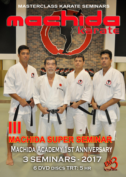 MACHIDA Karate III SUPER SEMINAR  6 DVD set