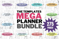 Printable Life Planner - The Templates Planner Series