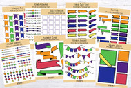 Planner Stickers - Huge Printable Sticker Bundle #2 -Set #13