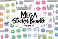 Sticker Bundle #5 - Mega Printable sticker bundle