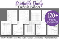  Doodle  Planner - Daily Doodles Bundle #1 - NEW!