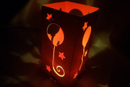 Paper Lantern Template - Celebration Design 1