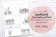 Printable Garden Journaling Mats