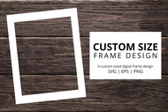 Custom Rectangular Digital Frame Design - 1 rectangle digital frame design