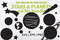 glow in the dark stars and planets cut file template - svg, eps, png